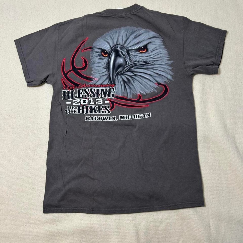 Y2K 2013‎ Mens medium Bike Week Eagle Motorcycle T-Shirt